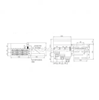 Three head length ER25 Model LS-CD-3-ER25