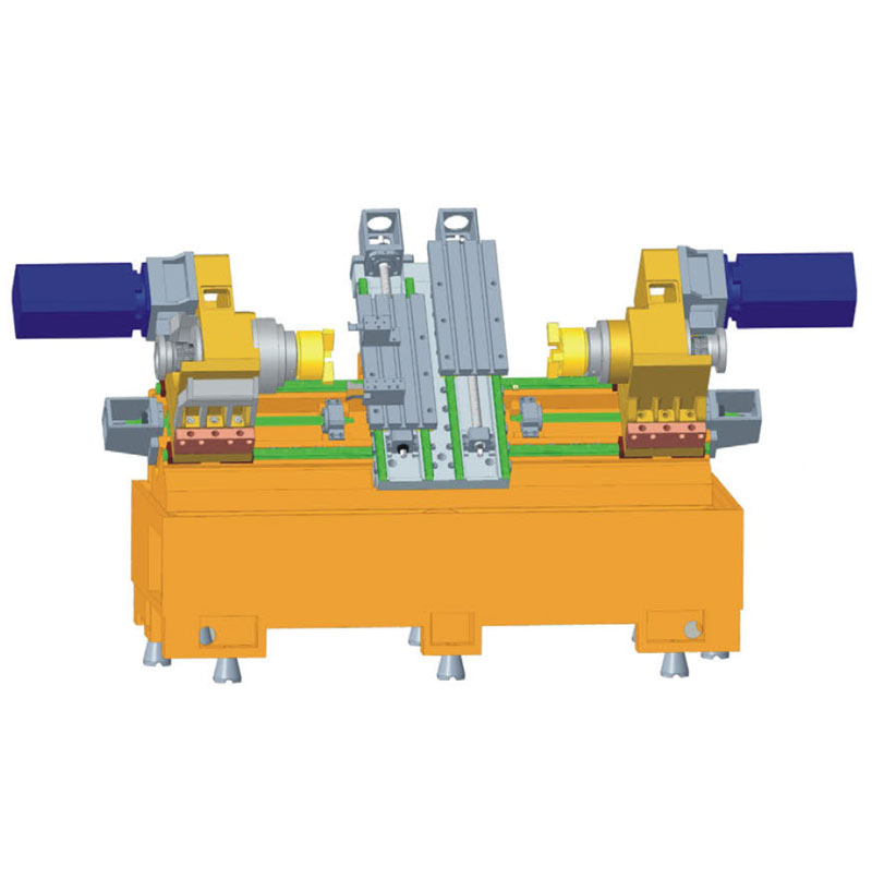 45° double mechanical spindle double turning and milling compound light machine (line rail))GP-36PPSS