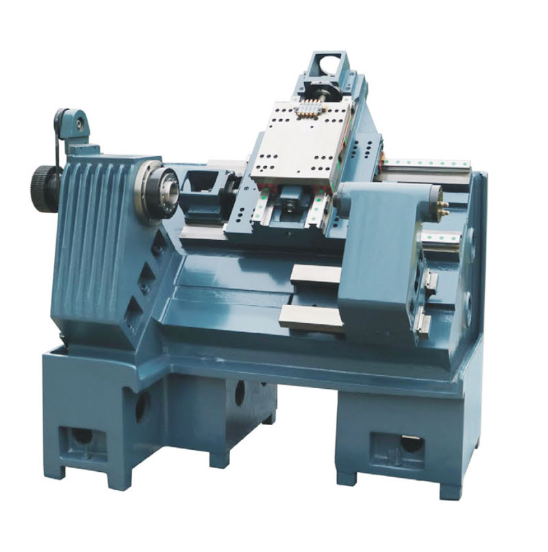 45°Integrated slant-bed CNC lathe(line-rail, turret-mounted)GP-340