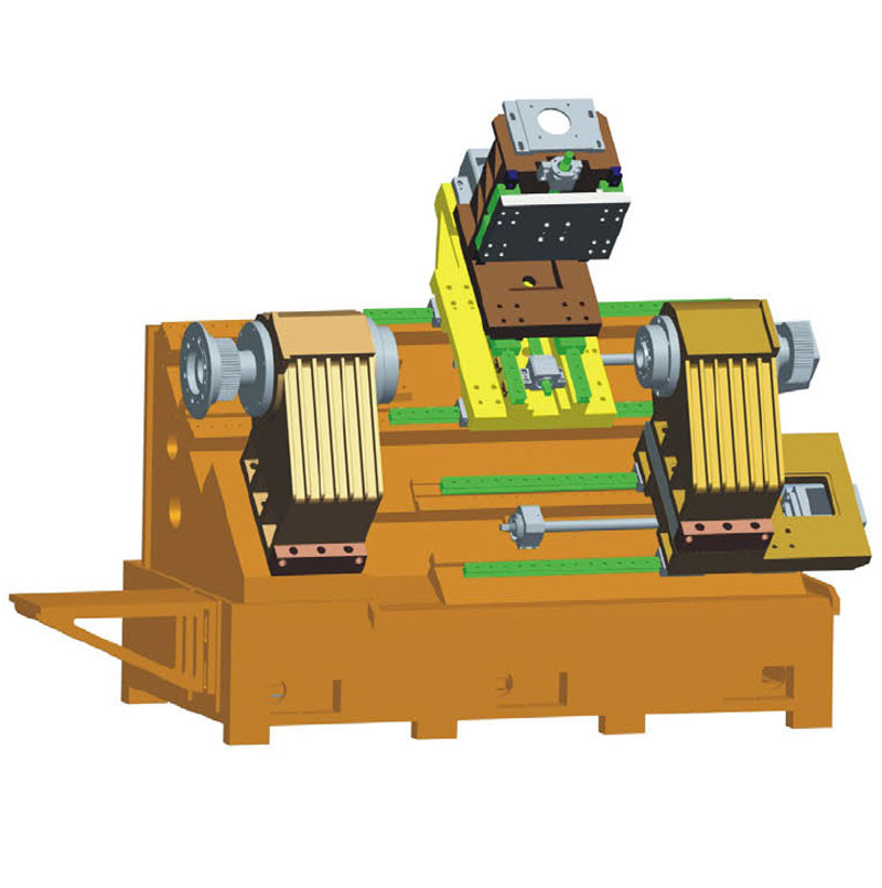 45°Turning Centre(Double Spindle Single Turret Single Y-axis) GP-400SY