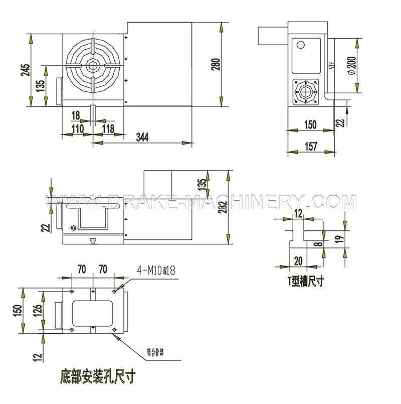 WGNC-200A N Hydraulic brake series