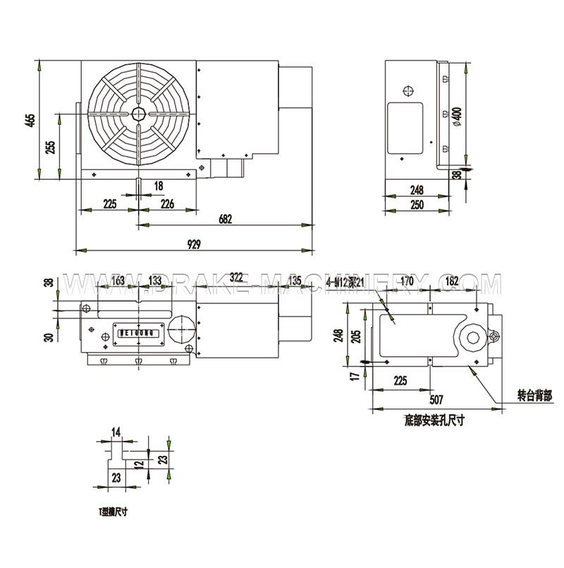 WGNC-400A NHydraulic brake series